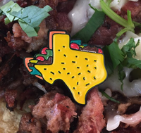 Texas Taco - Enamel Hat Pin